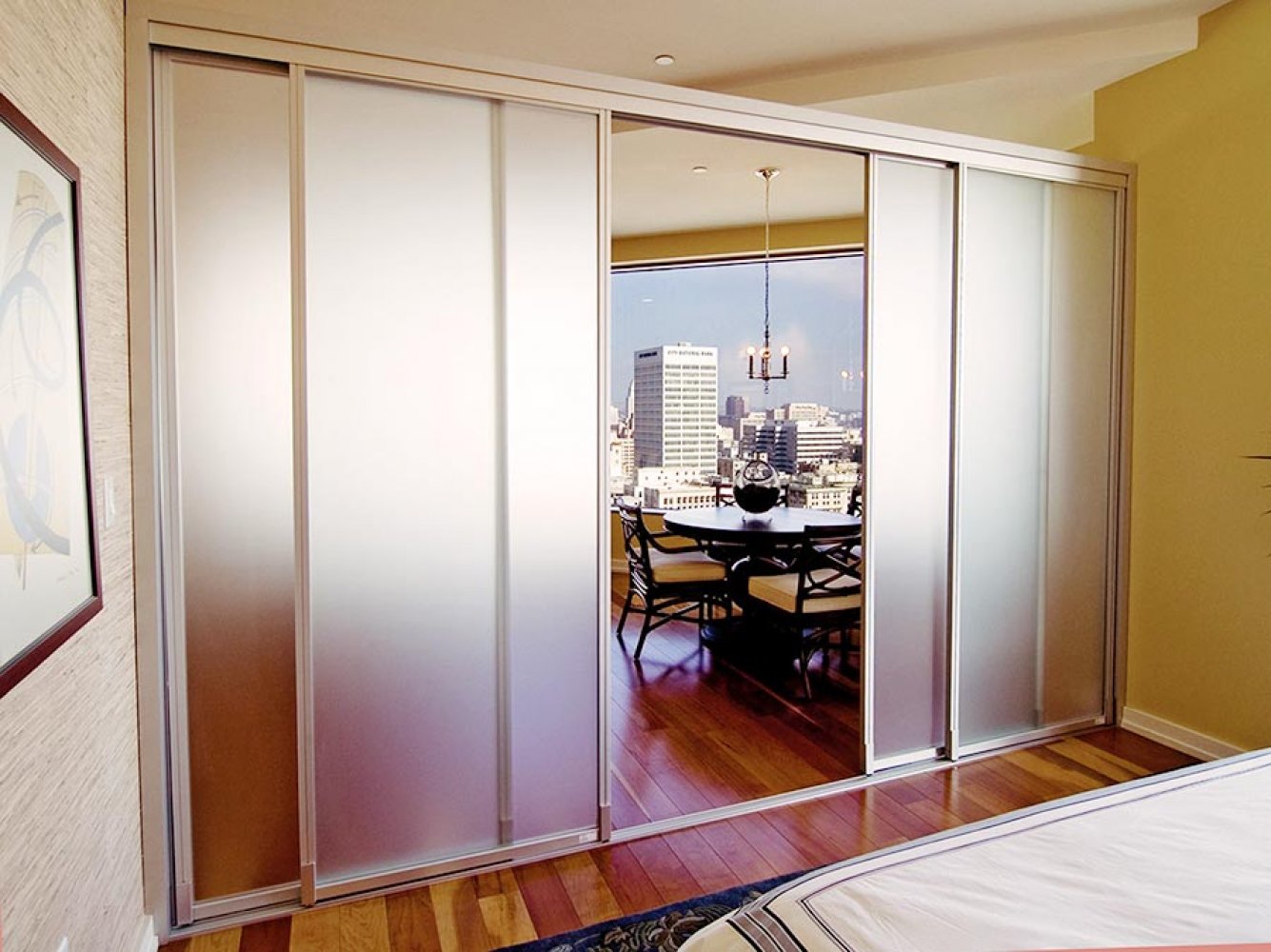 Межкомнатные перегородки из оргстекла - модель 4