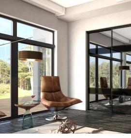 Межкомнатные перегородки купе - модель 3