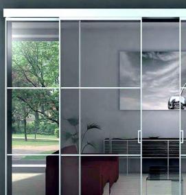 Межкомнатные перегородки раздвижные - тип 3