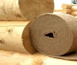 Межвенцовый утеплитель для бруса - вариант 4