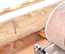 Межвенцовый утеплитель для дома - тип 2