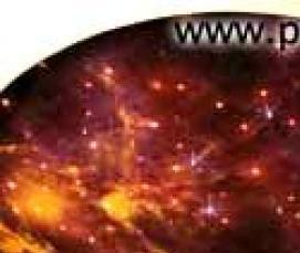 Мигающий натяжной потолок - тип 3