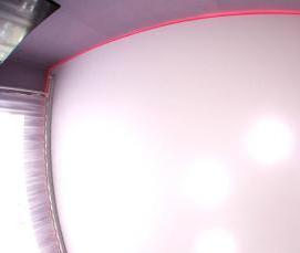 Мигающий натяжной потолок - тип 2