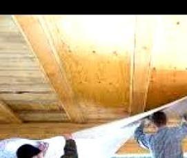 Минеральная вата для кровли - вариант 4