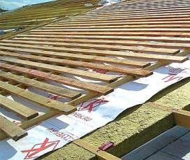 Минеральная вата для кровли - вариант 3