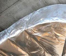 Минеральная вата для воздуховодов - модель 2