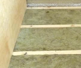 Минеральная вата на основе каменных пород - тип 1