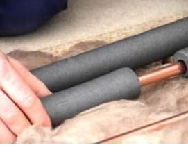 Минеральные утеплитель для труб - тип 3