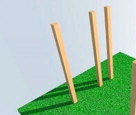 Мини беседка деревянная - модель 4