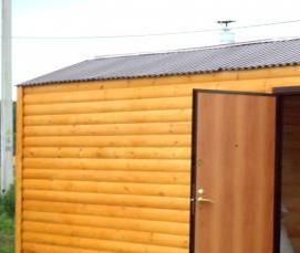 Мобильная баня бытовка - модель 2