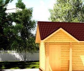 Модульные бытовки бани - модель 3