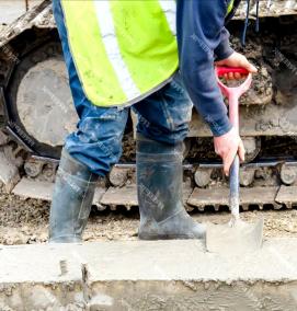 Мокрый бетон - модель 1