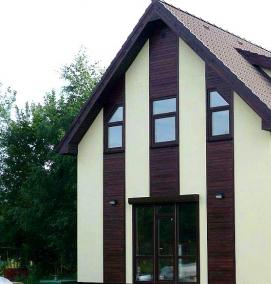 Мокрый фасад - вариант 1