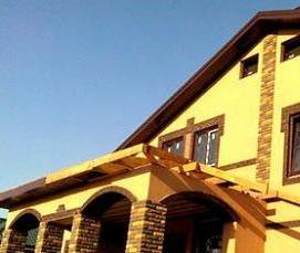 Мокрый фасад на балконе - вариант 4