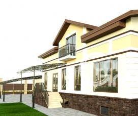 Мокрый фасад по осб - тип 1