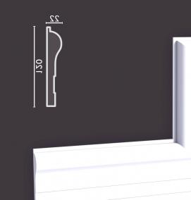 Молдинг потолочный полиуретановый - тип 4