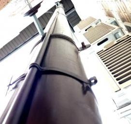 Молниезащита наружных установок - модель 1