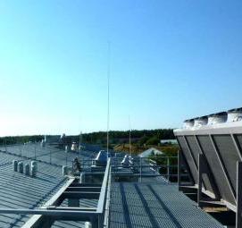 Молниезащита наружных установок - модель 4