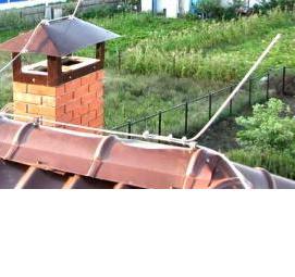 Молниезащита наружных установок - модель 3