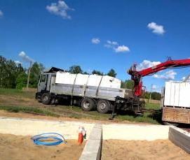 Монолитные блоки для строительства дома - тип 4