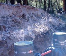 Монтаж автономной канализации - тип 1