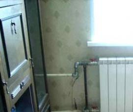 Монтаж батарей отопления - вариант 2