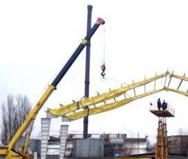 Монтаж быстровозводимых металлоконструкций - вариант 4