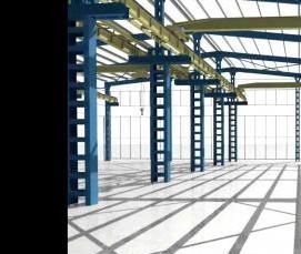 Монтаж быстровозводимых зданий из металлоконструкций - модель 2