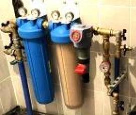 Монтаж чугунного отопления - модель 4