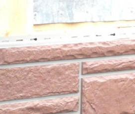 Монтаж цокольного а - модель 2