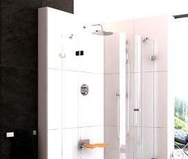 Монтаж душевой кабины без поддона - тип 3