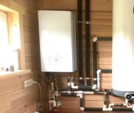 Монтаж электрического отопления дома - модель 2