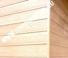 Монтаж фасадных панелей сайдинга - модель 1