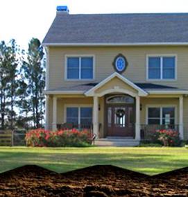 Монтаж геотермального отопления - вариант 2