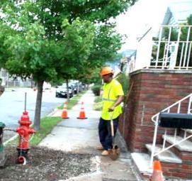 Монтаж гидрантов пожарных в колодце - вариант 2