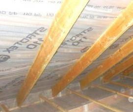 Монтаж холодной кровли - модель 1