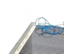 Монтаж инфракрасного теплого пола под линолеум - тип 4