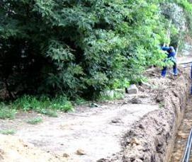 Монтаж кабельной канализации - тип 3