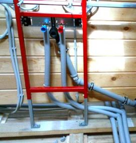 Монтаж канализации - тип 1