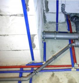 Монтаж канализации - тип 4