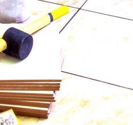 Монтаж керамической плитки - тип 1