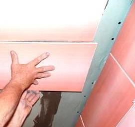 Монтаж керамической плитки - тип 4