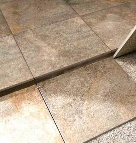 Монтаж керамогранита - вариант 1