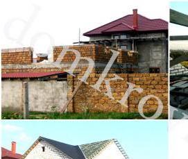 Монтаж кровли из черепицы - модель 1