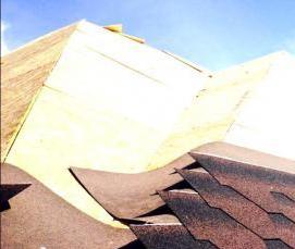 Монтаж кровли из мягкой черепицы - вариант 2