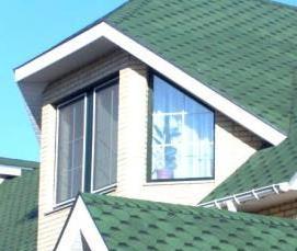 Монтаж крыши из мягкой черепицы - модель 3