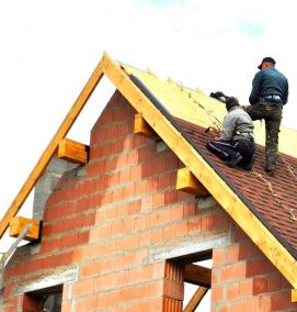 Монтаж крыши - тип 4