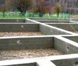 Монтаж ленточного фундамента - тип 4