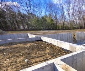 Монтаж ленточного фундамента - тип 3