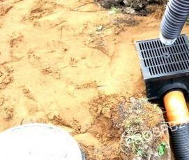 Монтаж ливневой канализации - вариант 3